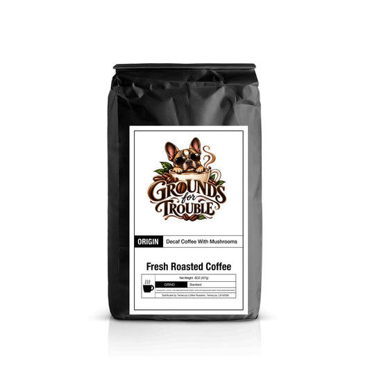 Decaf Coffee With Mushrooms